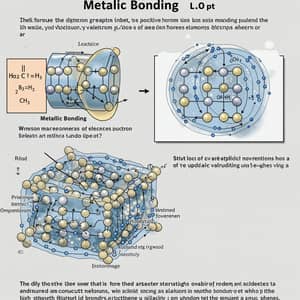 Graphical Explanation of Metallic Bonding