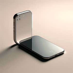 Futuristic iPhone 14 Illustration with Wrap-Around Display