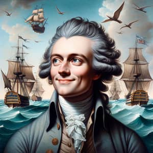 Edward Vernon Portrait | Historical Ships 1747 Era