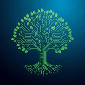 Nature Meets Electronics: Icon Design