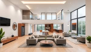 Modern Two-Floor House Interior Design