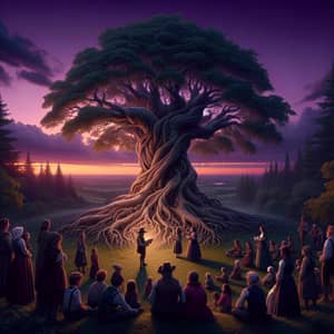 Storytelling in Pembroke Township: Tree of Wisdom and Legends