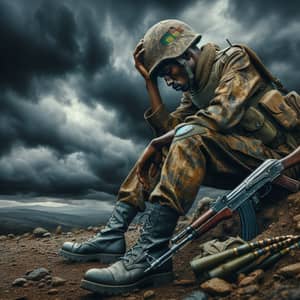 Ethiopian Soldier's Despair Amidst Conflict