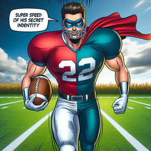 Football Player with Super Speed and Dual Identity