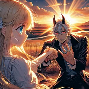 Romantic Novel Proposal at Sunset | Tense Emotions Unfold