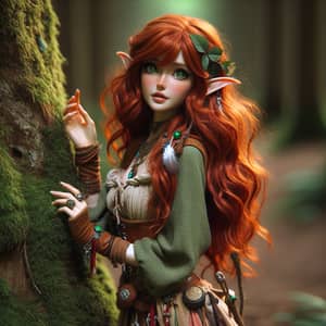 South Asian Female Woodland Elf | Nature Explorer