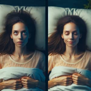 Insomnia vs Healthy Sleep: A Visual Comparison