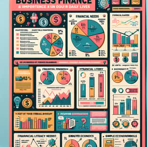 Importance of Business Finance in Daily Life - Poster Design