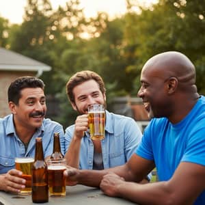 Cheers with Friends: Fun Moments Captured