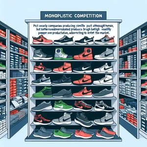 Monopolistic Competition in Sports Shoes Market | Differentiated Products