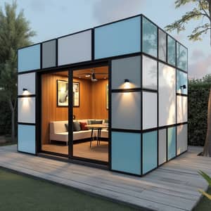 Modern Pod Office Design: Rubik’s Cube Style