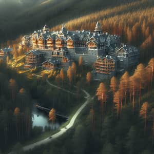 Boutique Hotel in Ural Mountains | Pine Forest View