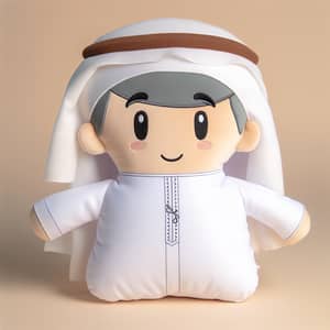 Cheerful Emirati Boy Plush Toy - Authentic & Cozy