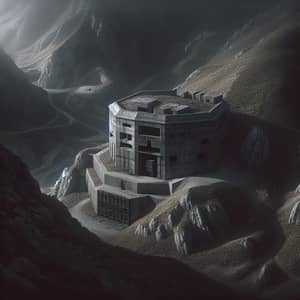 Military Bunker in Rugged Terrain | Hidden & Imposing Presence