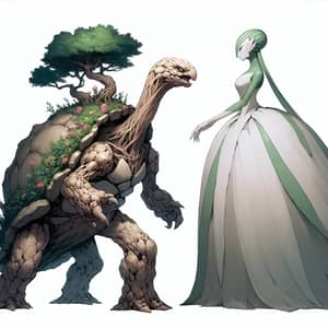 Torterra vs Gardevoir: Epic Fantasy Showdown