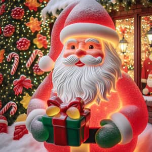 Santa Claus Giant Gummy Candy Figurine