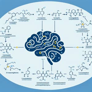 Prostaglandin Synthesis Stages: Simplified Schematic Diagram