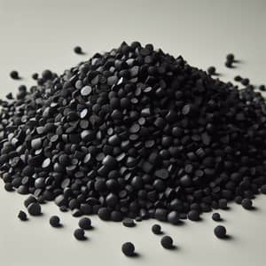 Black EPDM Rubber Granules for Synthetic Turf and Playgrounds