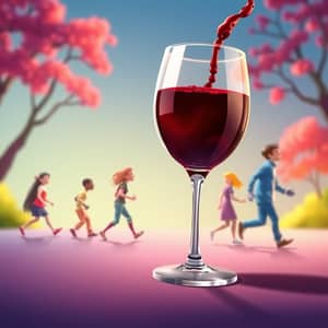 Pixar-Style Evolution: From Wine to 10,000 Steps