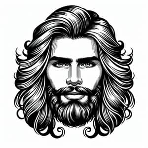 Stunning Long Hair and Beard Styles