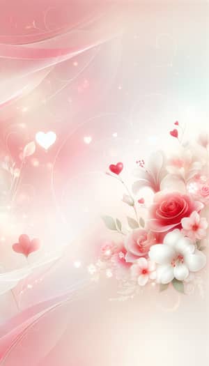 Romantic Dreamy Background for Love Cards