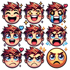 Expressive Twitch Emotes for Digital Streaming | Emote Set