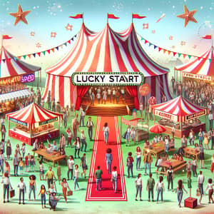 Lucky Start Pop-up Event: Join the Festive Fun!