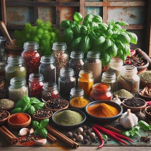 Vibrant Spices and Herbs for Your Kitchen