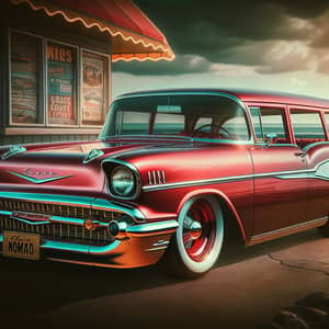 Stunning 1957 Chevy Nomad: Vintage Elegance