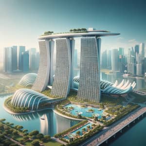 Iconic Marina Bay Sands: Urban Sophistication & Natural Beauty