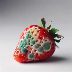 Mouldy Strawberry: An Eye-Catching Contrast