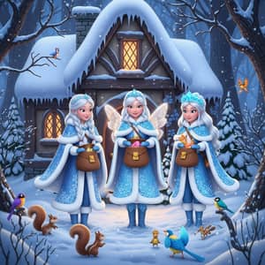 The Snow Sisters: A Magical Winter Adventure