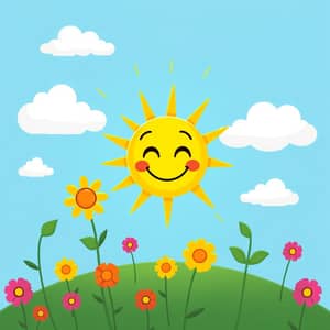 Charming Friendly Sun Imagery for Your Projects