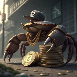 Gangster Crab with Bitcoin NFTs