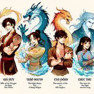 Meet the Dragon, Phoenix, Tiger, and Wind Controllers