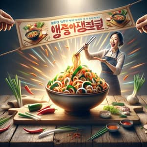 Delicious Tteokbokki Commercial: Savory Korean Rice Cakes