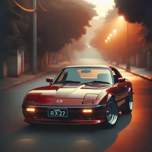 Mazda RX7: Classic Beauty on a Quiet Street