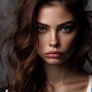 Intense Emotion | Beautiful Young Woman