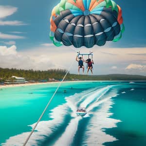 Parasailing Adventure at Boracay Beach