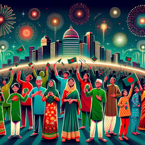 Vibrant Bangladesh Independence Day Celebration in Dhaka