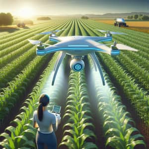 Smart Agriculture: Drones Enhancing Modern Farming