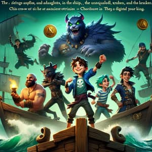 César the Streaming King in Sea of Thieves Adventure