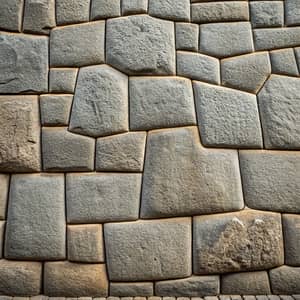 Inca Stone Texture for Gray Wall Design