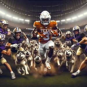 Exciting Superdome Championship Game: Texas Longhorns vs Washington Huskies