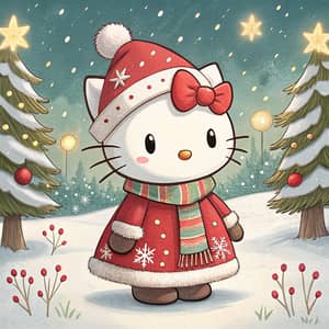 Christmas Hello Kitty: Festive Charm & Cheer