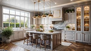 Custom Kitchen Interior Design Solutions