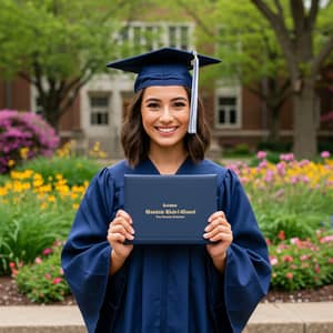 Cap and Gown Graduation Photo Ideas