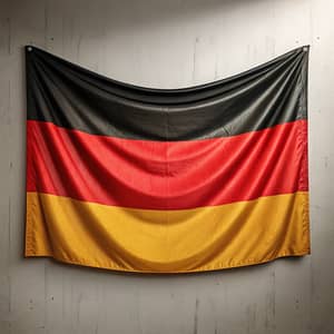 Vibrant German Flag Display