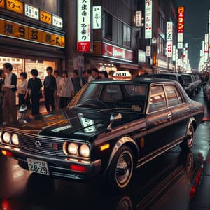 Vintage 70s Nissan Cedric 2800SGL Taxi from Japan