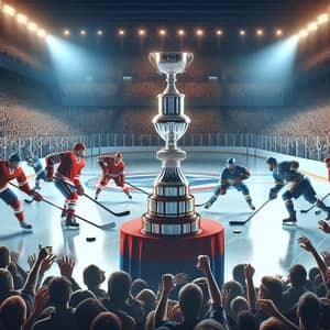 Ice Hockey Championship: Intense Battle for Victory